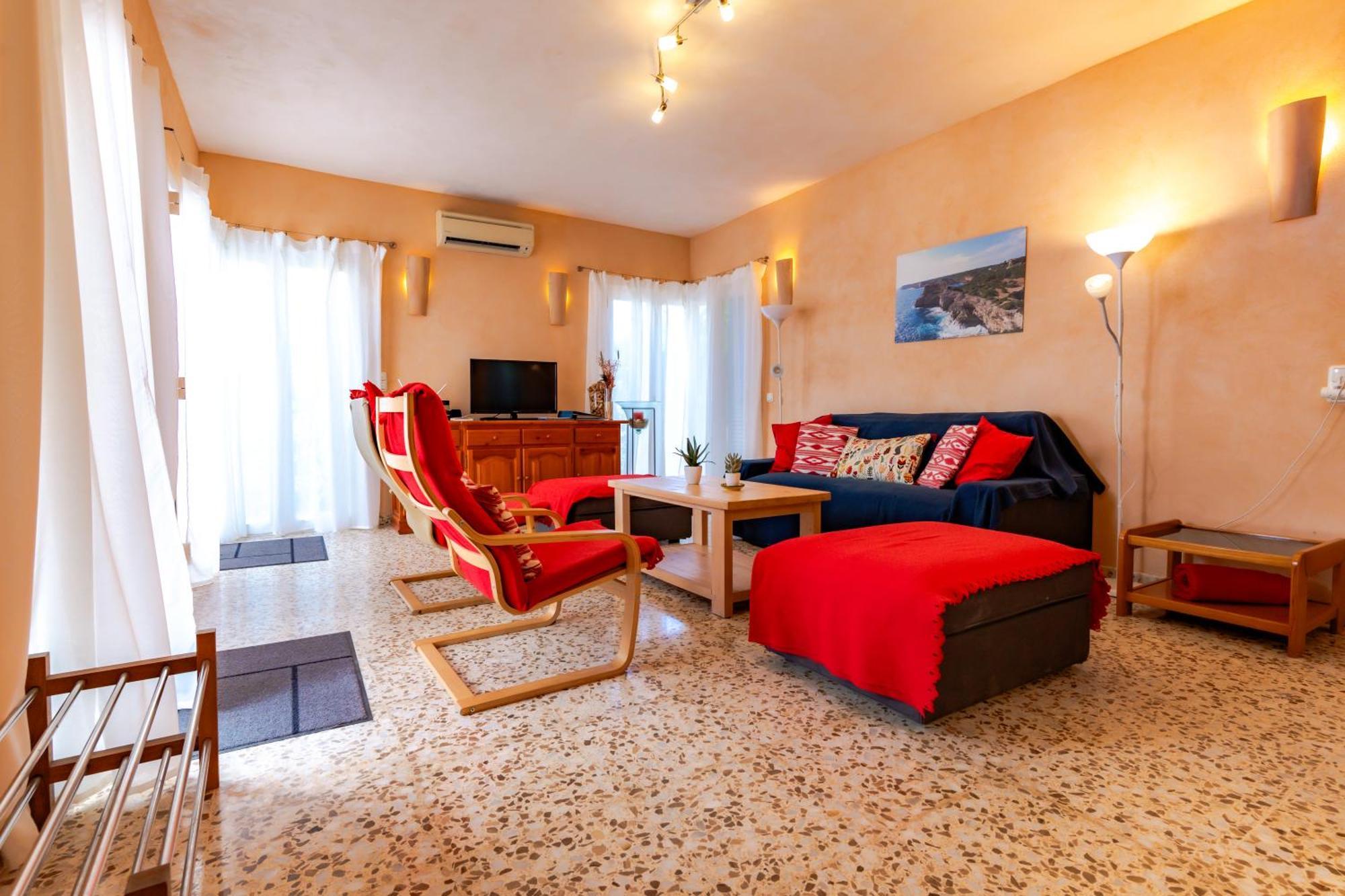 Ses Rotes Ferienhaus *